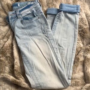 Light Wash Skinny Jeans